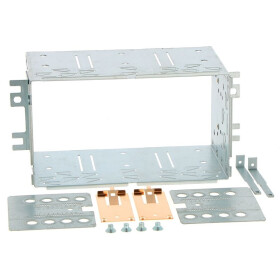 Radioblende KIA Sorento (BL) 2006-09 2DIN schwarz Installer Kit