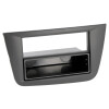 Radioblende SEAT Altea, Toledo ab 2004 2DIN mit Fach schwarz