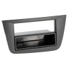 Radioblende SEAT Altea, Toledo ab 2004 2DIN mit Fach schwarz