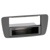 Radioblende SEAT Ibiza 2008-13 2DIN  Nitschwarz (AN1) mit schwarzem Fach