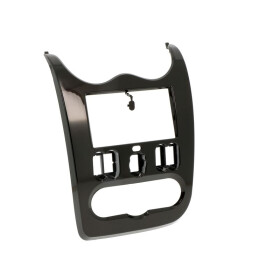 Radioblende DACIA Duster, Logan, Sandero ab 2011 2DIN  dark brown shiny