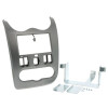 Radioblende DACIA Duster, Logan, Sandero ab 2010 2DIN dark silver shiny