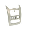 Radioblende DACIA Duster, Logan, Sandero ab 2011 2DIN silver shiny