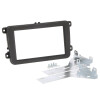 Radioblende SEAT SKODA VW 2DIN schwarz Profi Installer Kit