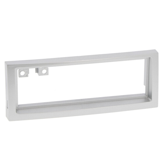 Radioblende CITROEN C5, PEUGEOT 407 ab 2004 1DIN  Light silver