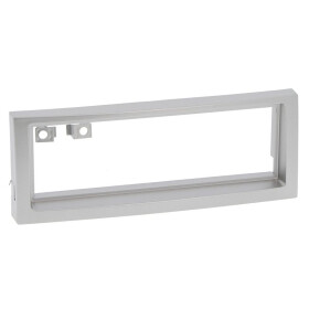 Radioblende CITROEN C5, PEUGEOT 407 ab 2004 1DIN silver