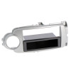 Radioblende TOYOTA Yaris (XP13) ab 2011-17 2DIN mit Fach silber
