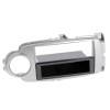 Radioblende TOYOTA Yaris (XP13) ab 2011-17 2DIN mit Fach silber