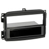 Radioblende FIAT 500 L ab 2012 2DIN mit Fach schwarz