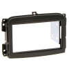 Radioblende FIAT 500 L ab 2012 2DIN schwarz Installer Kit