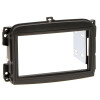Radioblende FIAT 500 L ab 2012 2DIN schwarz Installer Kit