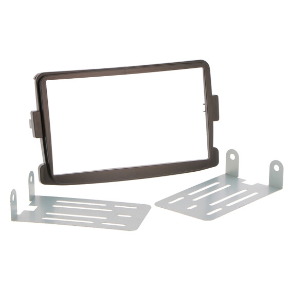 Radioblende DACIA Lodgy, Dokker, Duster, Sandero, RENAULT Captur 2DIN schwarz
