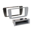 Radioblende KIT SEAT Ibiza 2008-13 2DIN mit Fach  Dublingrau (AM1)
