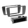 Radioblende KIT SEAT Ibiza 2008-13 2DIN mit Fach Azabacheschwarz (AL6)