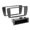 Radioblende KIT SEAT Ibiza 2008-13 2DIN mit Fach Azabacheschwarz (AL6)