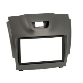 Radioblende ISUZU D-MAX ab 2012 2DIN dunkelgrau