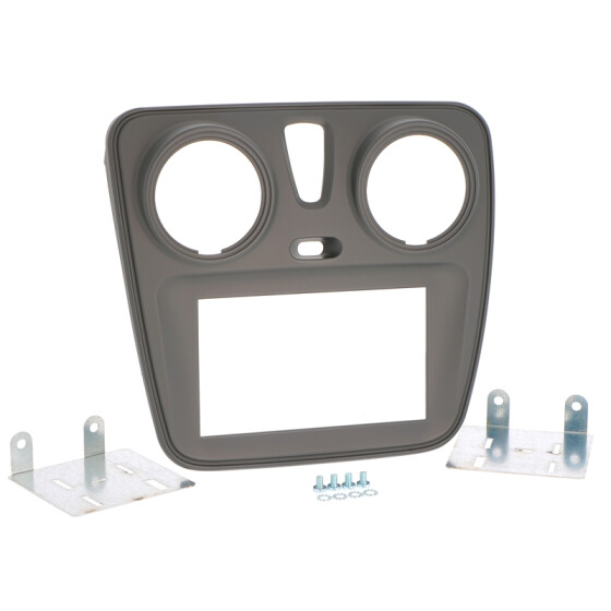 Radioblende DACIA Lodgy, Dokker, Dokker Van ab 2012 2DIN schwarz matt