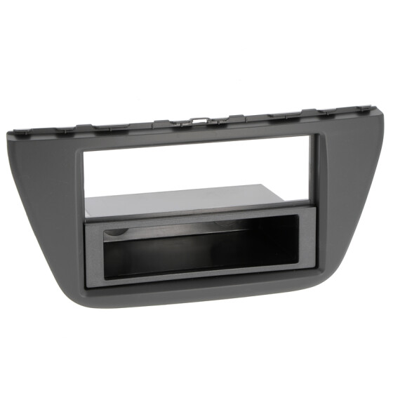 Radioblende SUZUKI SX4, S-CROSS ab 2013 2DIN mit Fach dunkelgrau