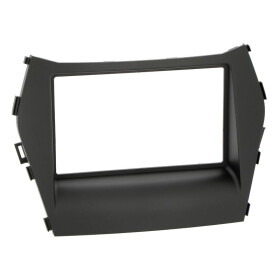 Radioblende HYUNDAI Santa Fe ab 09.2012 2DIN schwarz ohne OEM Navi