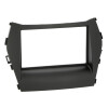 Radioblende HYUNDAI Santa Fe ab 09.2012 2DIN schwarz ohne OEM Navi