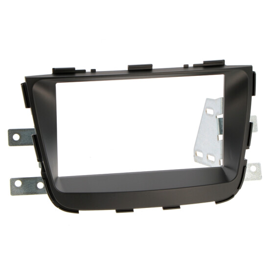 Radioblende KIA Sorento ab 2012 2DIN schwarz Installer Kit