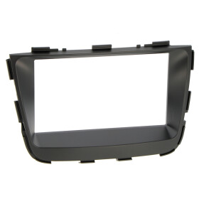 Radioblende KIA Sorento ab 2012 2DIN schwarz Installer Kit
