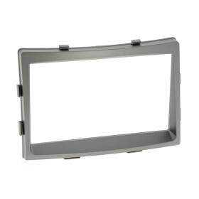 Radioblende SSANGYONG Rodius ab 2013 2DIN dunkelsilber metallic Installer Kit