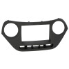 Radioblende HYUNDAI i10 (IA) ab 2013 2DIN schwarz Installer Kit
