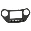 Radioblende HYUNDAI i10 (IA) ab 2013 2DIN schwarz Installer Kit