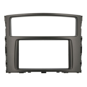 Radioblende MITSUBISHI Pajero (V80,V90) Montero  2DIN schwarz