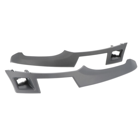 Radioblende TOYOTA Yaris 2007-11 2DIN schwarz Seitenteile/sidebars