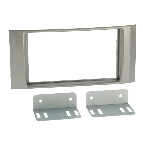 Radioblende ISUZU D MAX ab 2006-12 2DIN silber