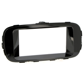 Radioblende KIA Soul ab 2014 2DIN piano black Installer kit