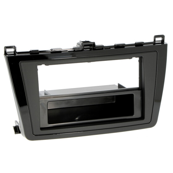Radioblende MAZDA 6 (GH) ab 2008-12 2DIN mit Fach piano black