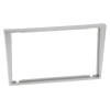 Radioblende OPEL ab 2000 2DIN dark silver-metallic