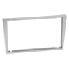 Radioblende OPEL ab 2000 2DIN dark silver-metallic