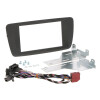 Radioblende SEAT Ibiza ab 2014 2DIN schwarz-anthrazit Installer Kit