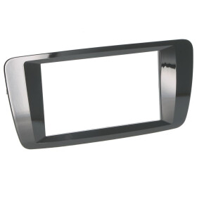 Radioblende SEAT Ibiza ab 2014 2DIN piano black Installer Kit