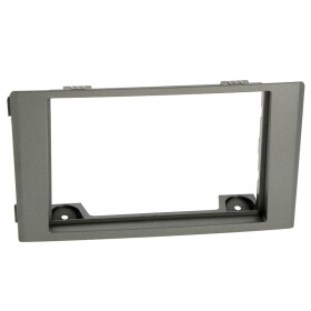 Radioblende IVECO Daily IV+V ab 2006-14 2DIN dunkelgrau metallic