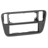 Radioblende SEAT Mii, SKODA City Go, VW UP ab 12 1DIN schwarz Soft touch