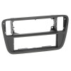 Radioblende SEAT Mii, SKODA City Go, VW UP ab 12 1DIN schwarz Soft touch