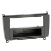 Radioblende MERCEDES CLK(W209) 2004-10 2DIN mit Fach schwarz