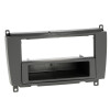 Radioblende MERCEDES CLK(W209) 2004-10 2DIN mit Fach schwarz