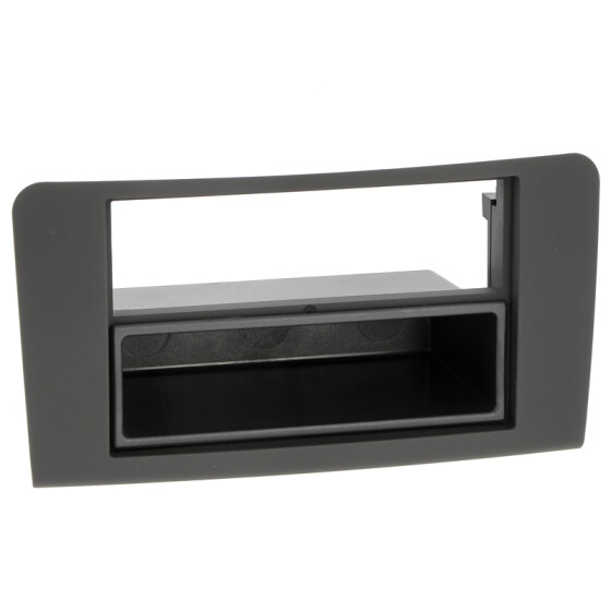 Radioblende MERCEDES ML(W164), G (X164), GL (X164) ab 2006 2DIN mit Fach schwarz