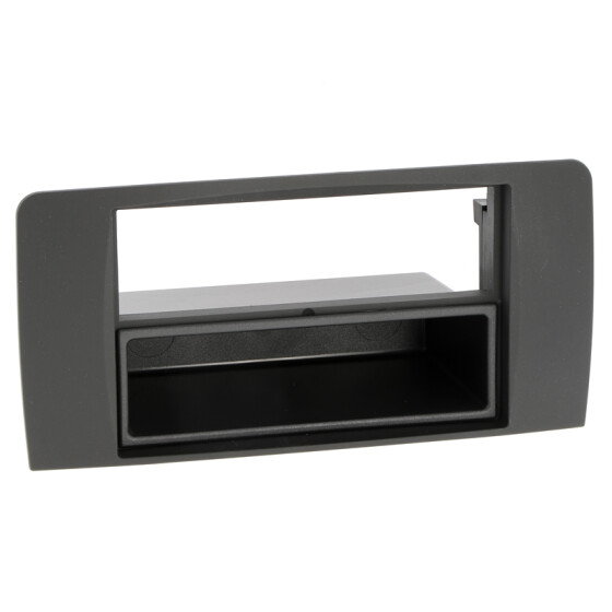 Radioblende MERCEDES R-Klasse(W251) ab 2005 2DIN mit Fach schwarz