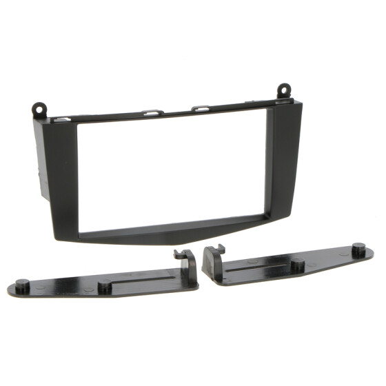 Radioblende MERCEDES C-Klasse (W204) ab 2007- 11 2DIN schwarz