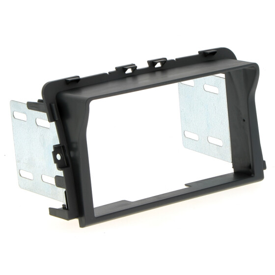 Radioblende OPEL Vivaro, NISSAN Primastar, RENAULT Trafic ab 2010 2DIN schwarz