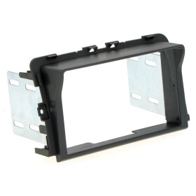 Radioblende OPEL Vivaro, NISSAN Primastar, RENAULT Trafic ab 2010 2DIN schwarz