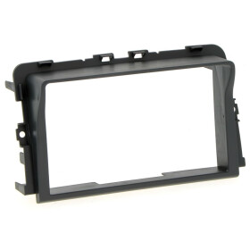 Radioblende OPEL Vivaro, NISSAN Primastar, RENAULT Trafic ab 2010 2DIN schwarz