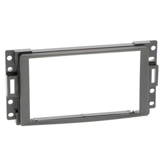 Radioblende HUMMER H3, SAAB 9.7  2DIN schwarz